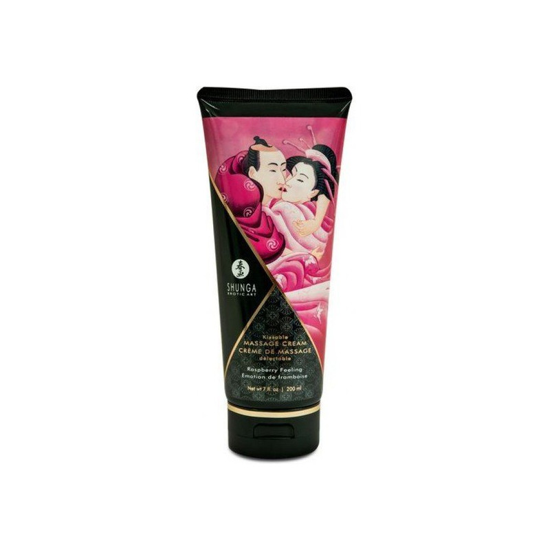 Shunga Crème de Massage Framboise 200 ml