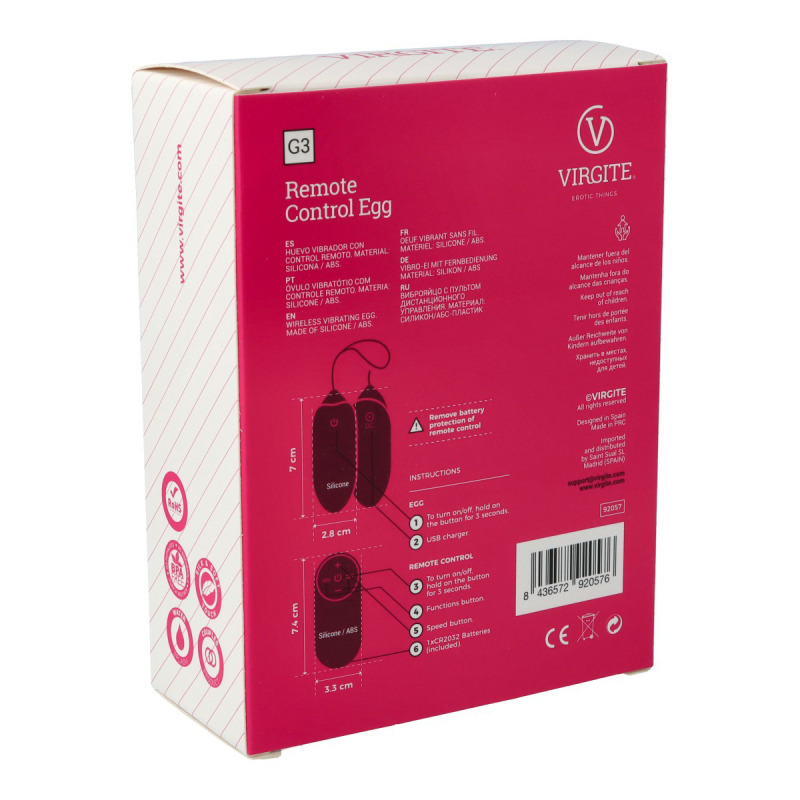 Huevo Vibrador G3 Morado