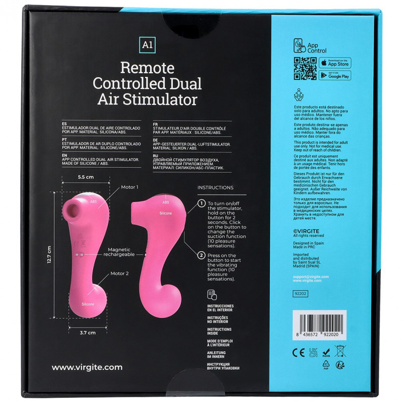 Vibrador G-Spot Aela Negro