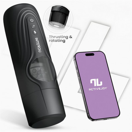 Egor Masturbador Masculino con Rotación Thrusting con APP