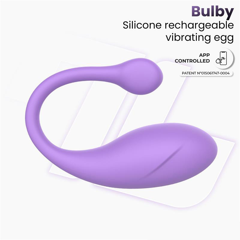 Bulby Huevo Vibrador con App Lavanda