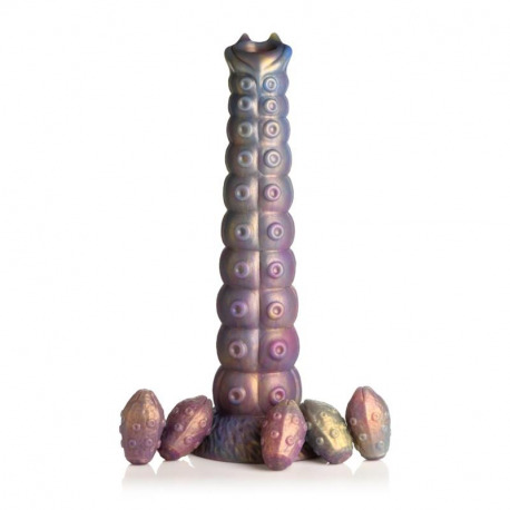 Dildo Ovoposito con 5 Huevos Tentacle