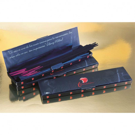 Caja Incienso Erótico Feromonas 20 Sticks Frutos Rojos