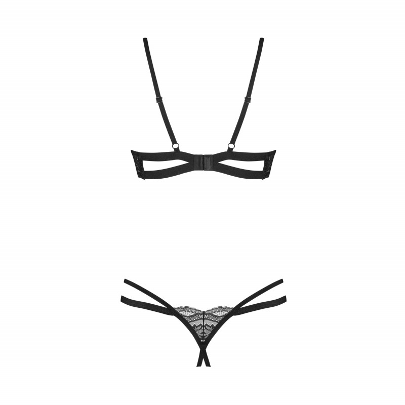 Nutris 2-Pcs Crotchless Set