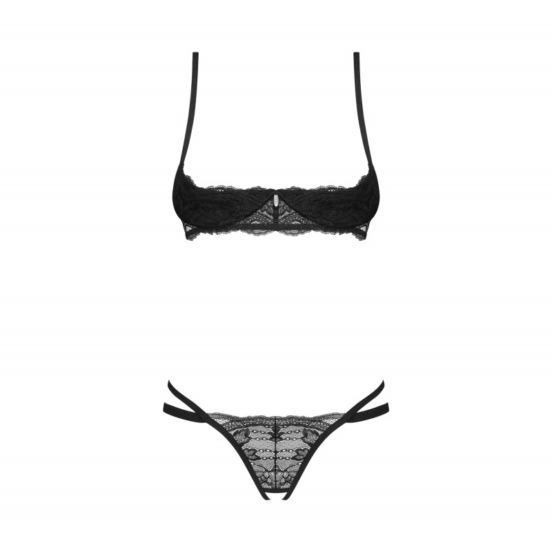 Nutris 2-Pcs Crotchless Set