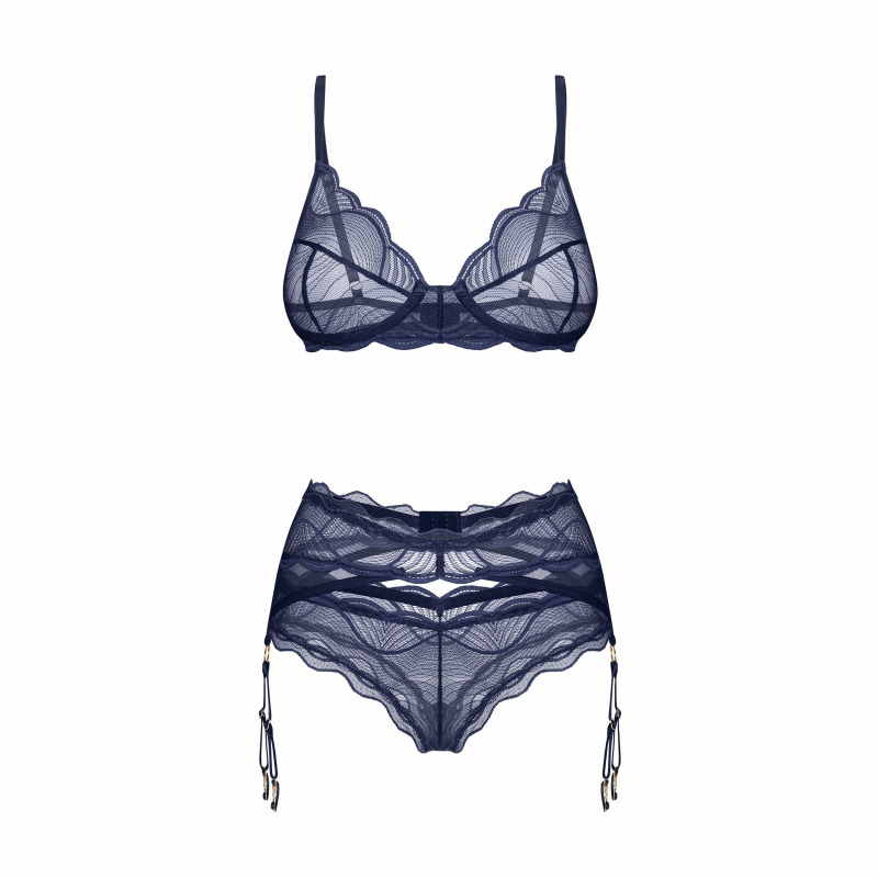 Nightly Blue 3-Pcs Set