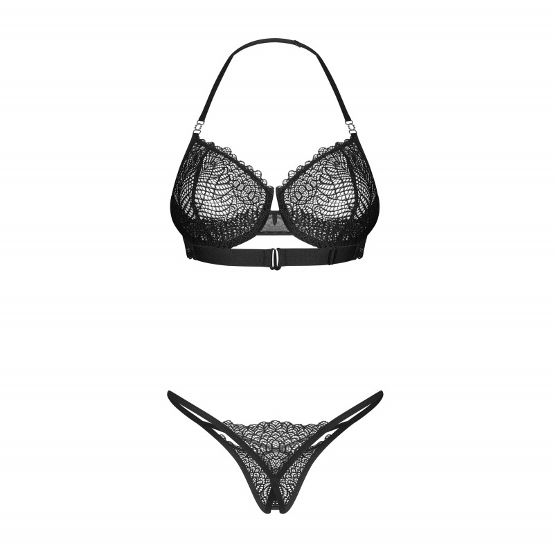 Iliosa 2-Pcs Crotchless Set