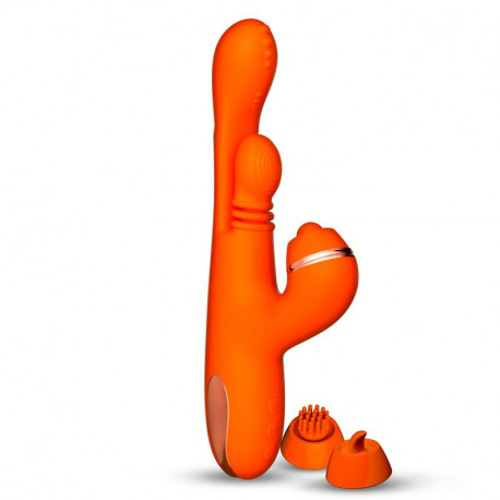 Ethan Vibrador 360º Punto G y Cabezales Intercambiables
