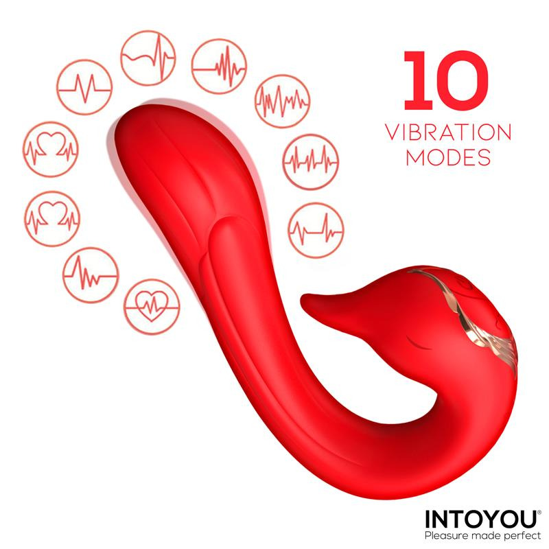 Swana Vibrador con Lengua y Ángulo Ajustable