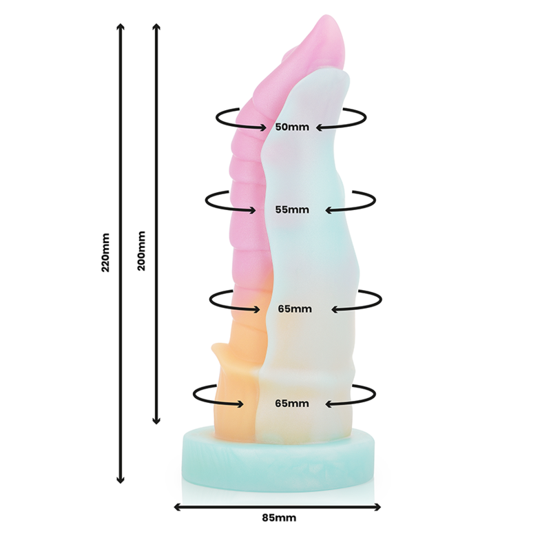Kelpie Dildo Espíritu del Agua Forma Caballo