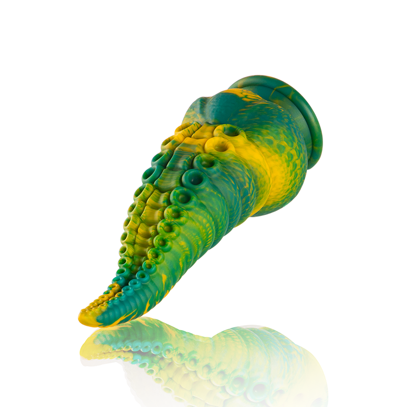 Cetus Dildo Tentáculo Verde Tamaño Pequeño