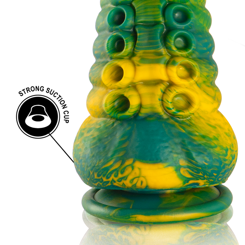 Cetus Dildo Tentáculo Verde Tamaño Pequeño