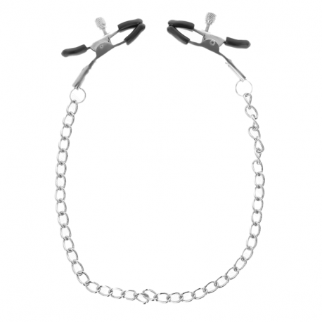 Pinzas para Pezones con Cadena Fina 30 cm