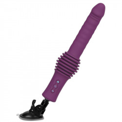 Roxer Sex Machine con Vibración, Thrusting, Efecto Calor y Control Remoto