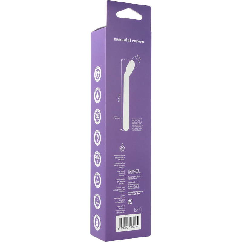 Caress G-Spot Vibrador Morado