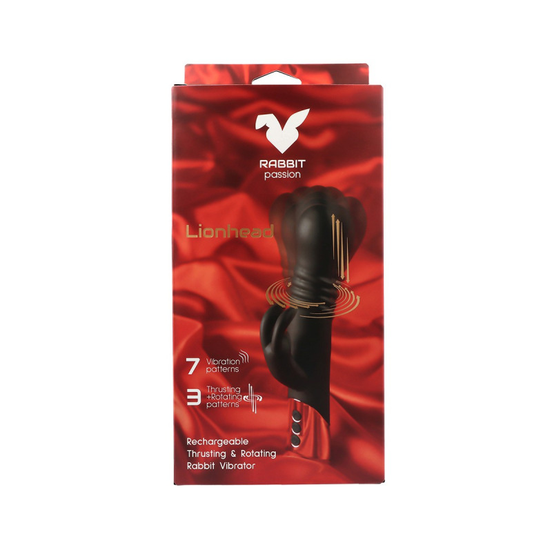 Lionhead Vibrador Rabbit Thusting and Rotating