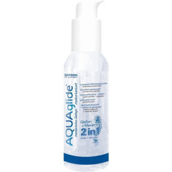 Aquaglide 2 en 1 Lubrifiant + Massage 125 ml