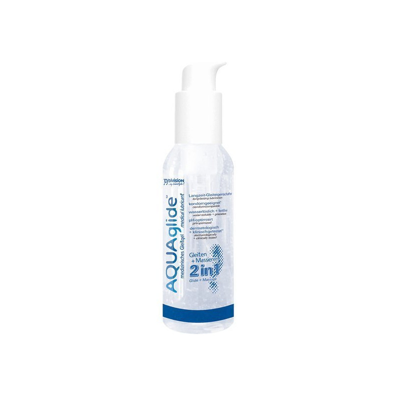 Aquaglide 2 en 1 Lubrifiant + Massage 125 ml