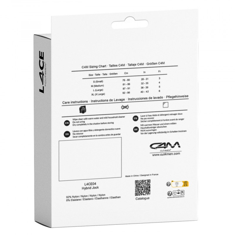 C4m L4ce Suspensorio Capri Negro