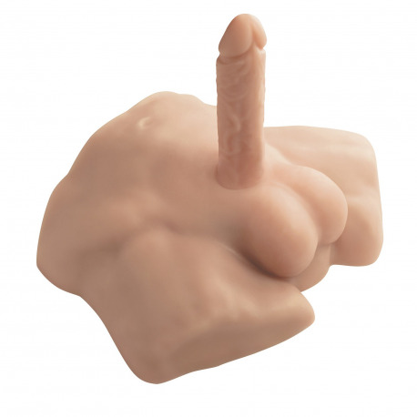 Torso Apollo S y Dildo 17,7 cm