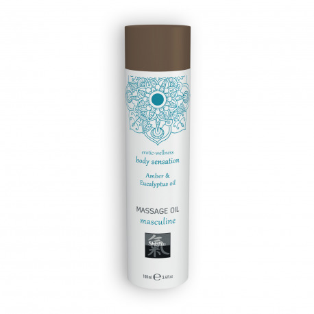 Aceite de Masaje Masculine de Ámbar y Eucalipto 100 ml
