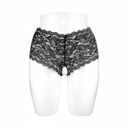 Culotte Negro Abierto Julia Talla Única