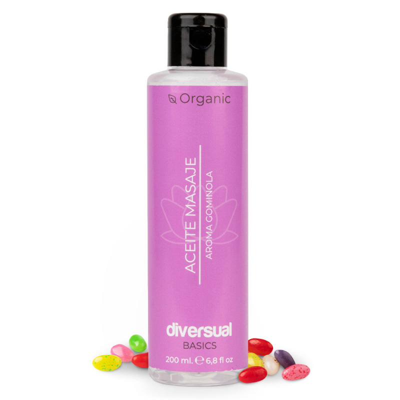 Aceite de Masaje Erótico Aroma Gominola