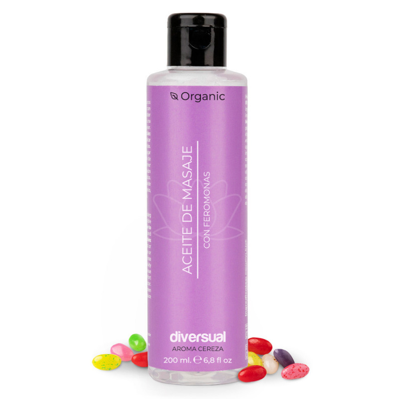 Aceite de Masaje Erótico Aroma Gominola