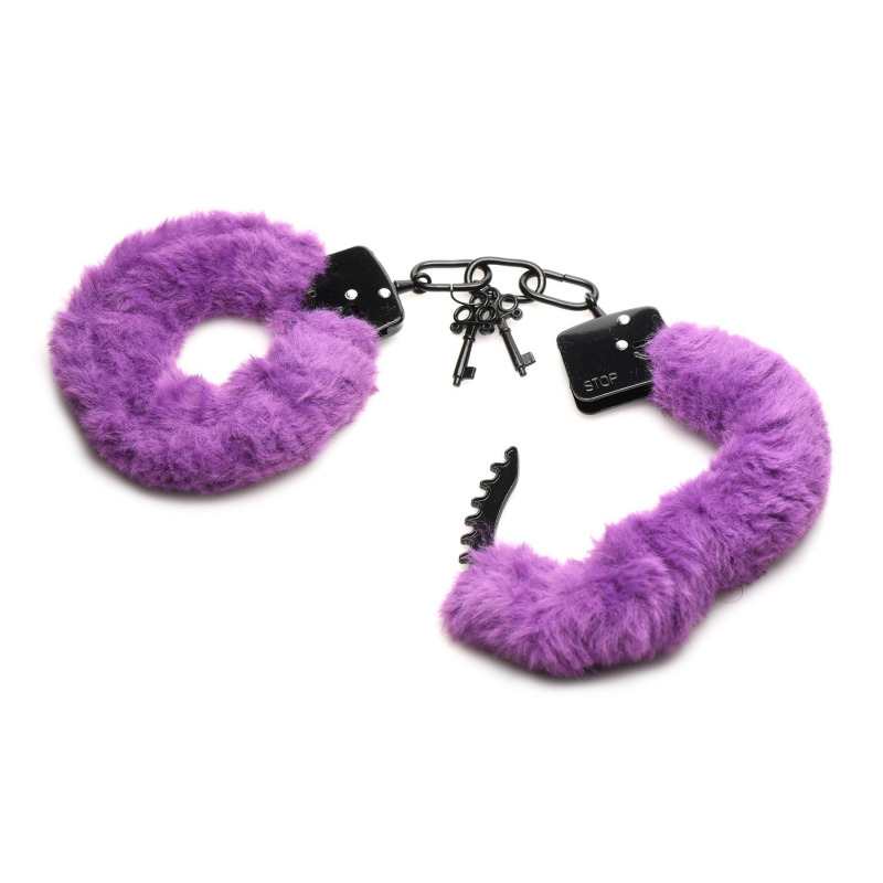 Esposas Peluche Moradas