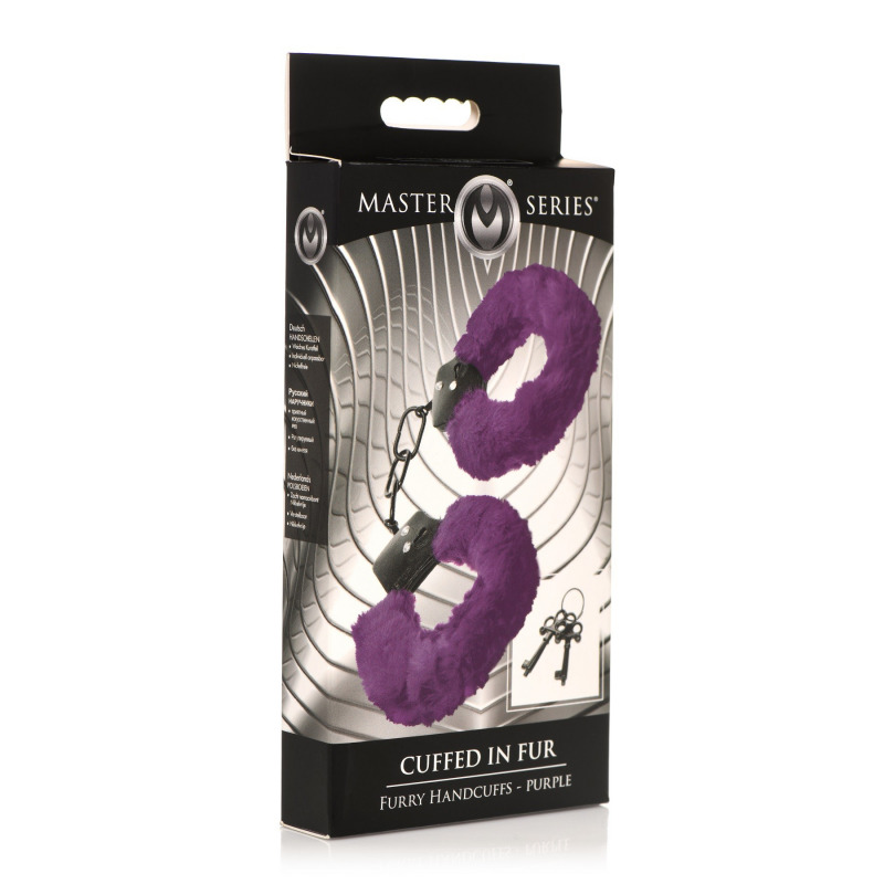 Esposas Peluche Moradas