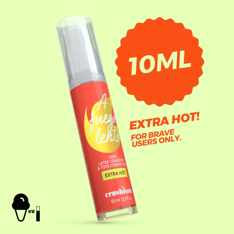 Gel Lubricante a Fuego Lento de Efecto Calor 10 ml