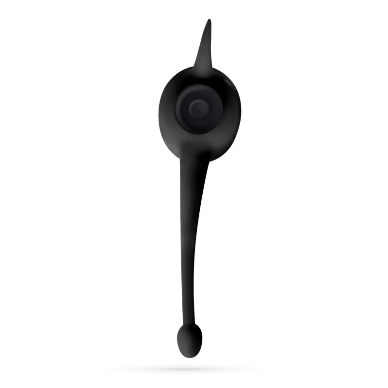 Daemon Anillo de Pene con Vibración Negro