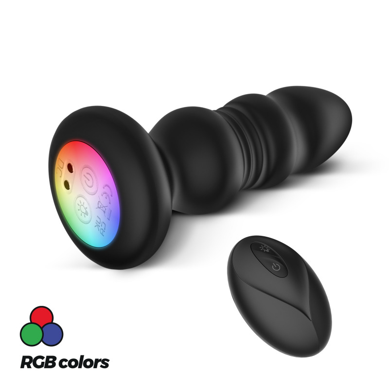 Australis Plug Anal con LED y Mando a Distancia