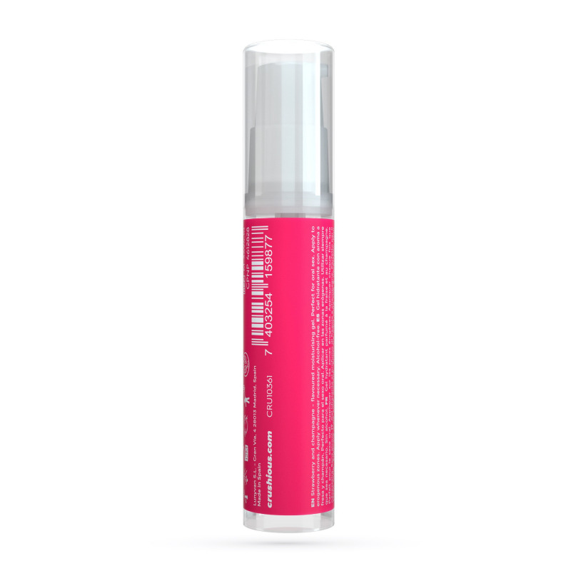 Gel Steal My Kisses de Sabor Fresa y Champán 10 ml