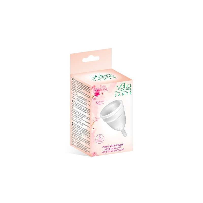 Copa Menstrual Blanca Talla S