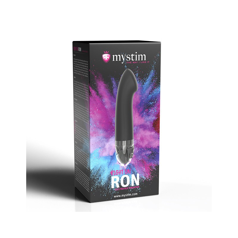 Right on Ron Estimvibrador Negro