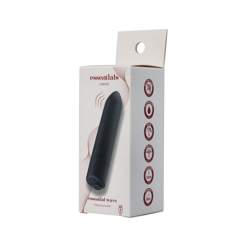 Wave Rechargeable Vibrating Bullet