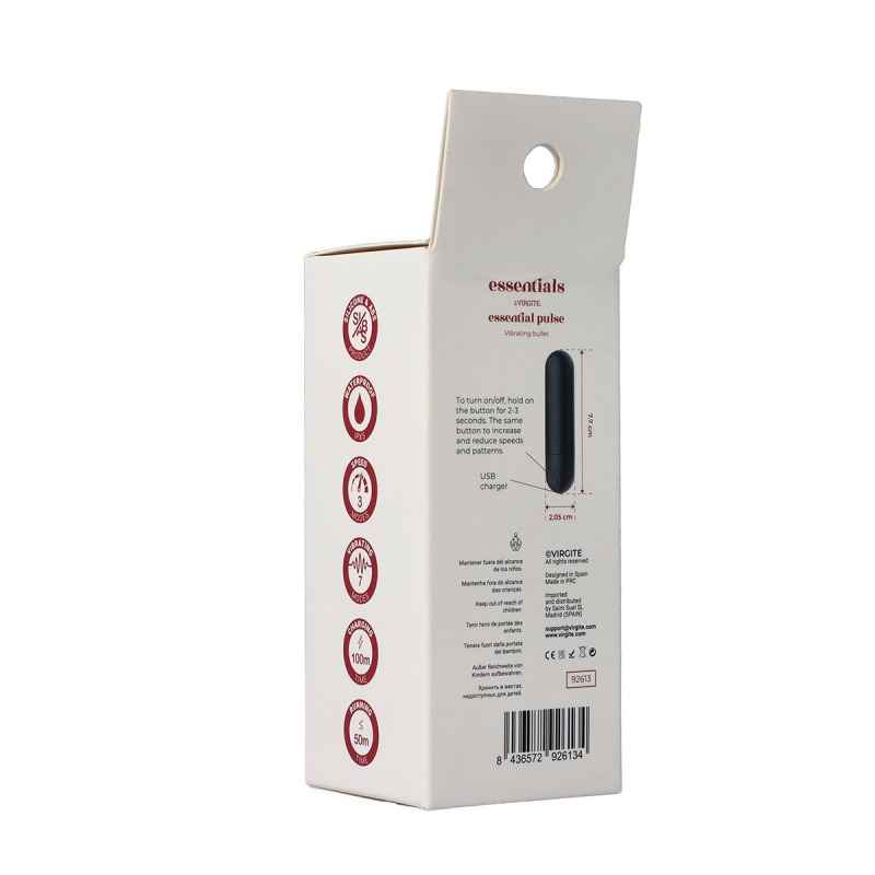 Pulse Rechargeable Vibrating Bullet