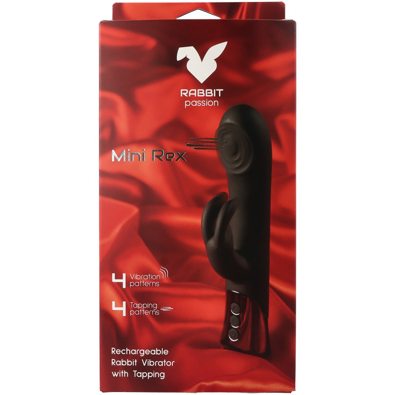 Mini Rex Rabbit Vibrator with Tapping