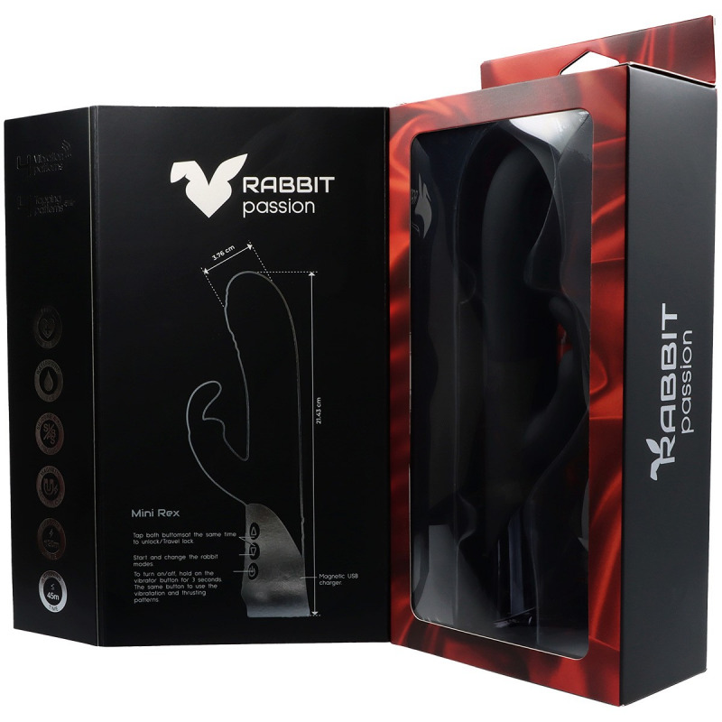 Mini Rex Rabbit Vibrator with Tapping