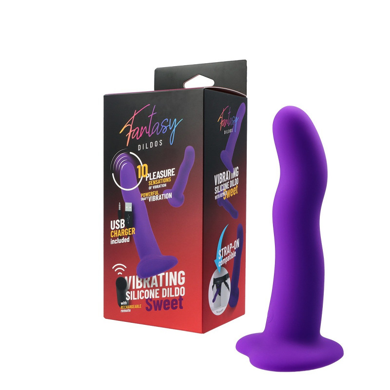 Vibrating Dildo Sweet Remote Control