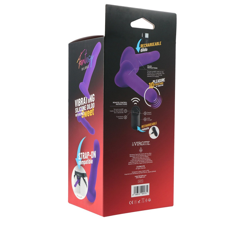 Vibrating Dildo Sweet Remote Control