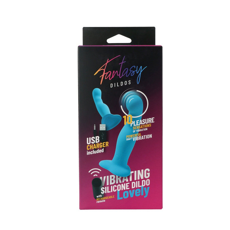Vibrating Dildo Lovely Remote Control