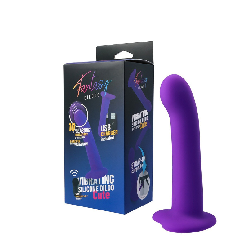 Vibrating Dildo Cute Remote Control