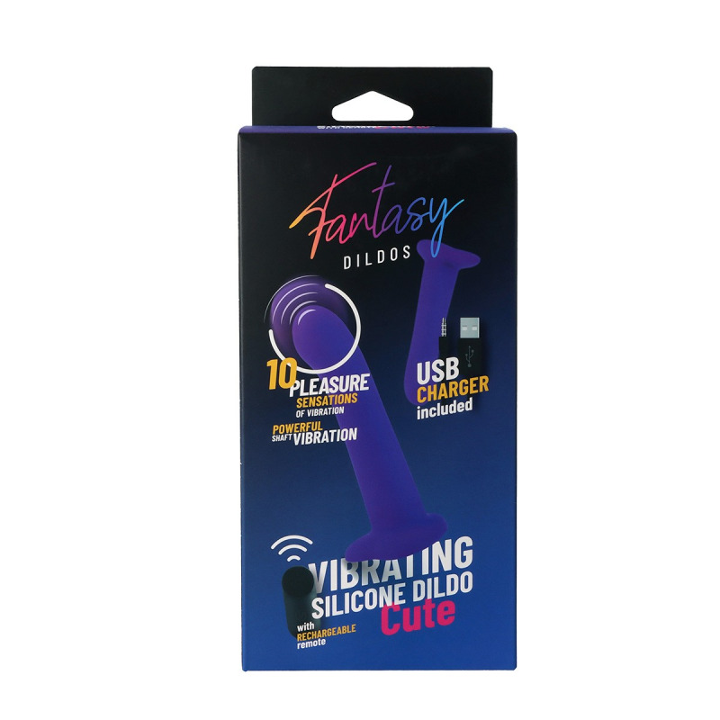 Vibrating Dildo Cute Remote Control