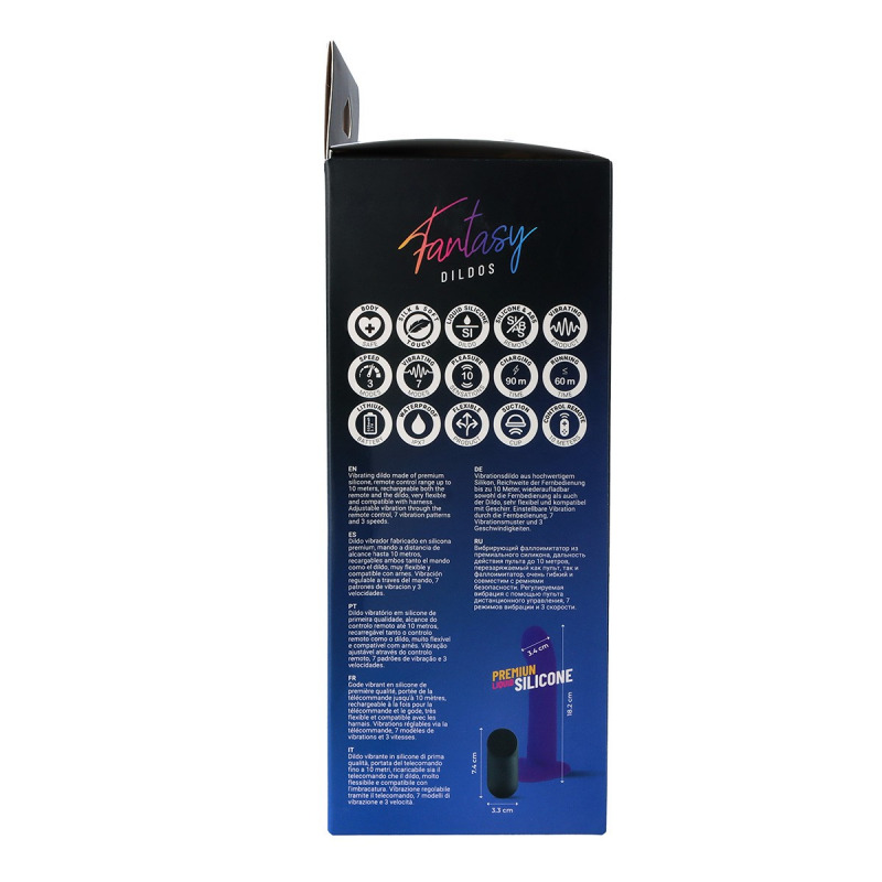 Vibrating Dildo Cute Remote Control