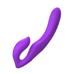 Her Ultimate Strapless Strap-On Purple
