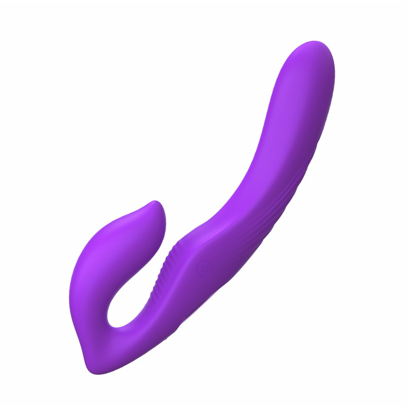 Her Ultimate Strapless Strap-On Purple