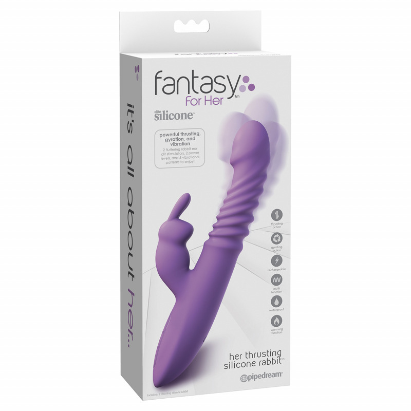 Her Thrusting Rabbit Purple