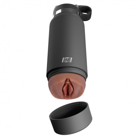 Fuck Flask Secret Delight Discreet Stroker Brown
